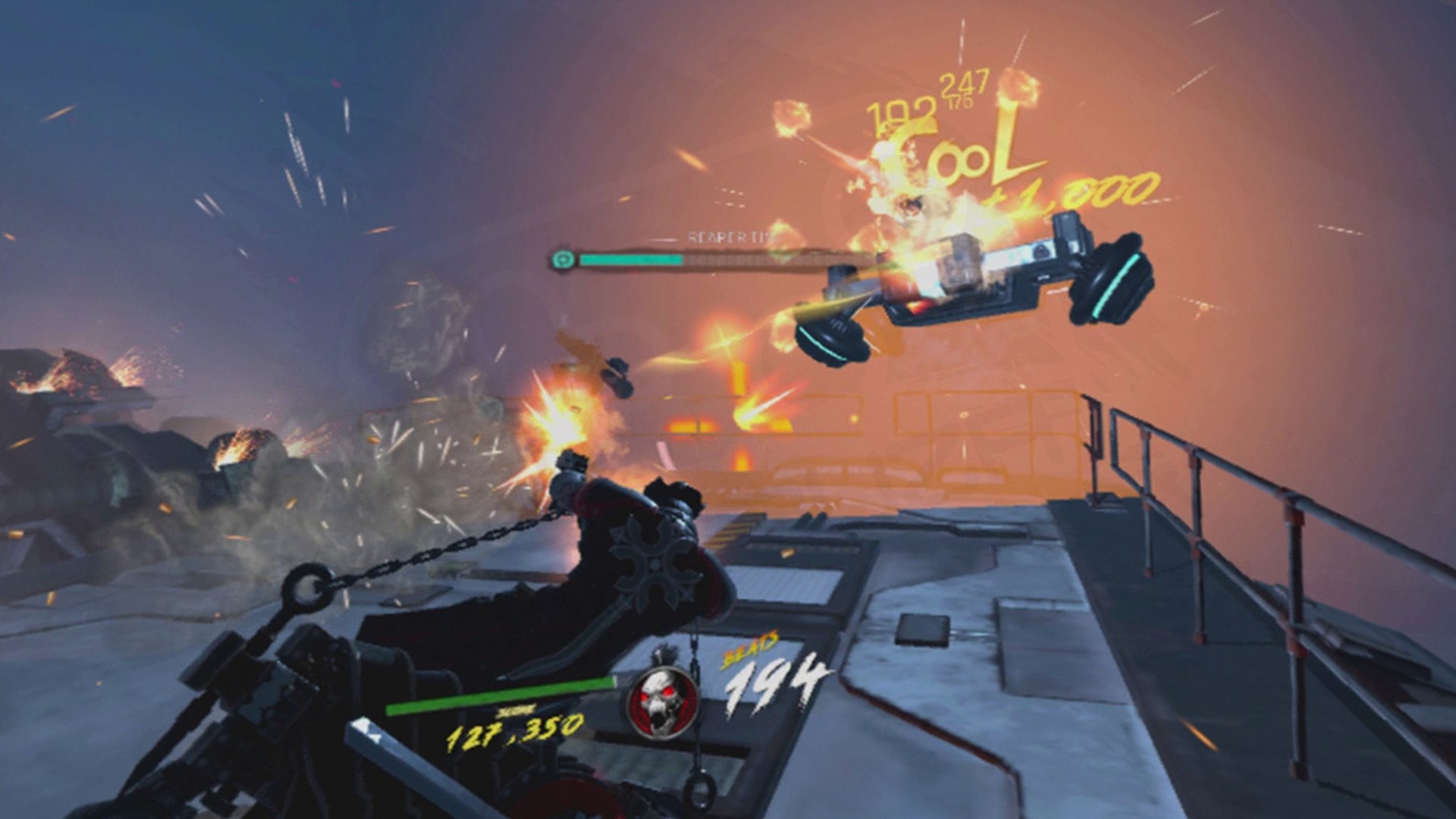 Captura de pantalla de GUNGRAVE VR