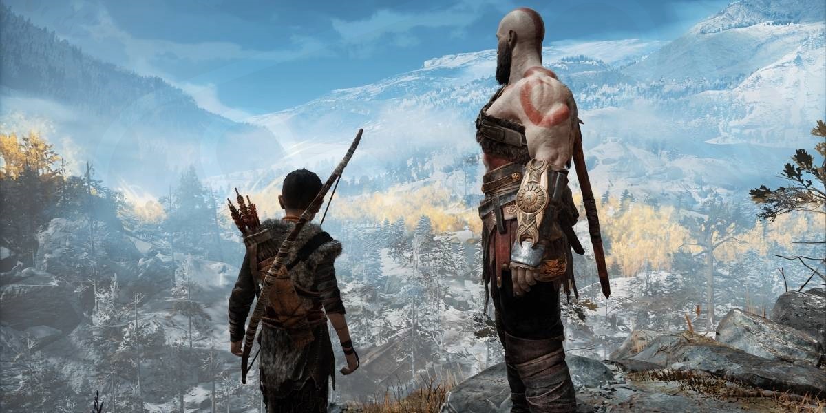 Captura de pantalla de God of War (2018) para PS4.