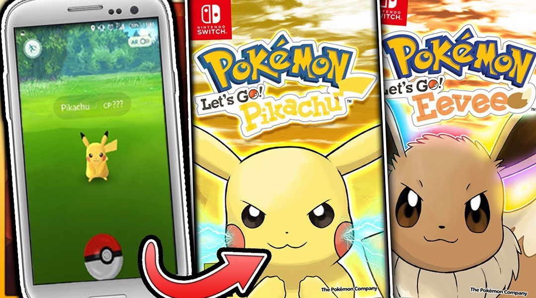 Transferir Pokémon - Pokémon Go y Pokémon Let's Go Pikachu y Eevee