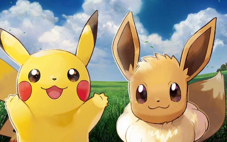 Pikachu e Eevee - Pokémon Let's Go